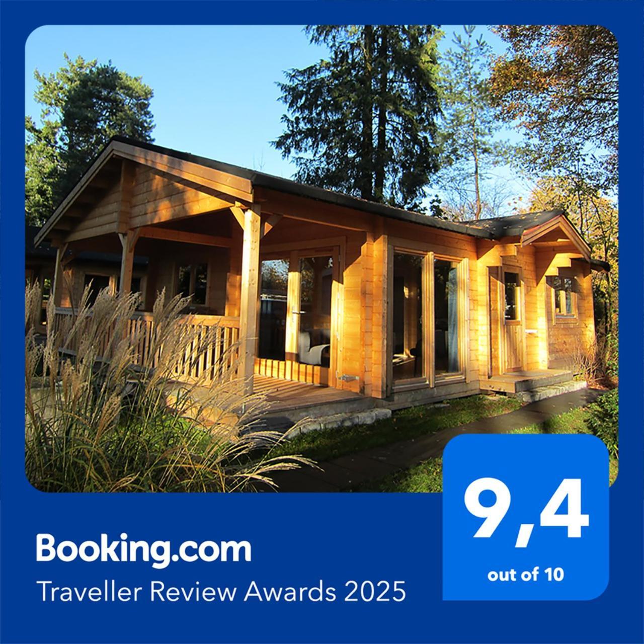 פורטהאוזן Hderh - Eco Lodge Op Vakantiepark De Ijsvogel, Zwembaden, Kids Fun, Natuur En Rust מראה חיצוני תמונה